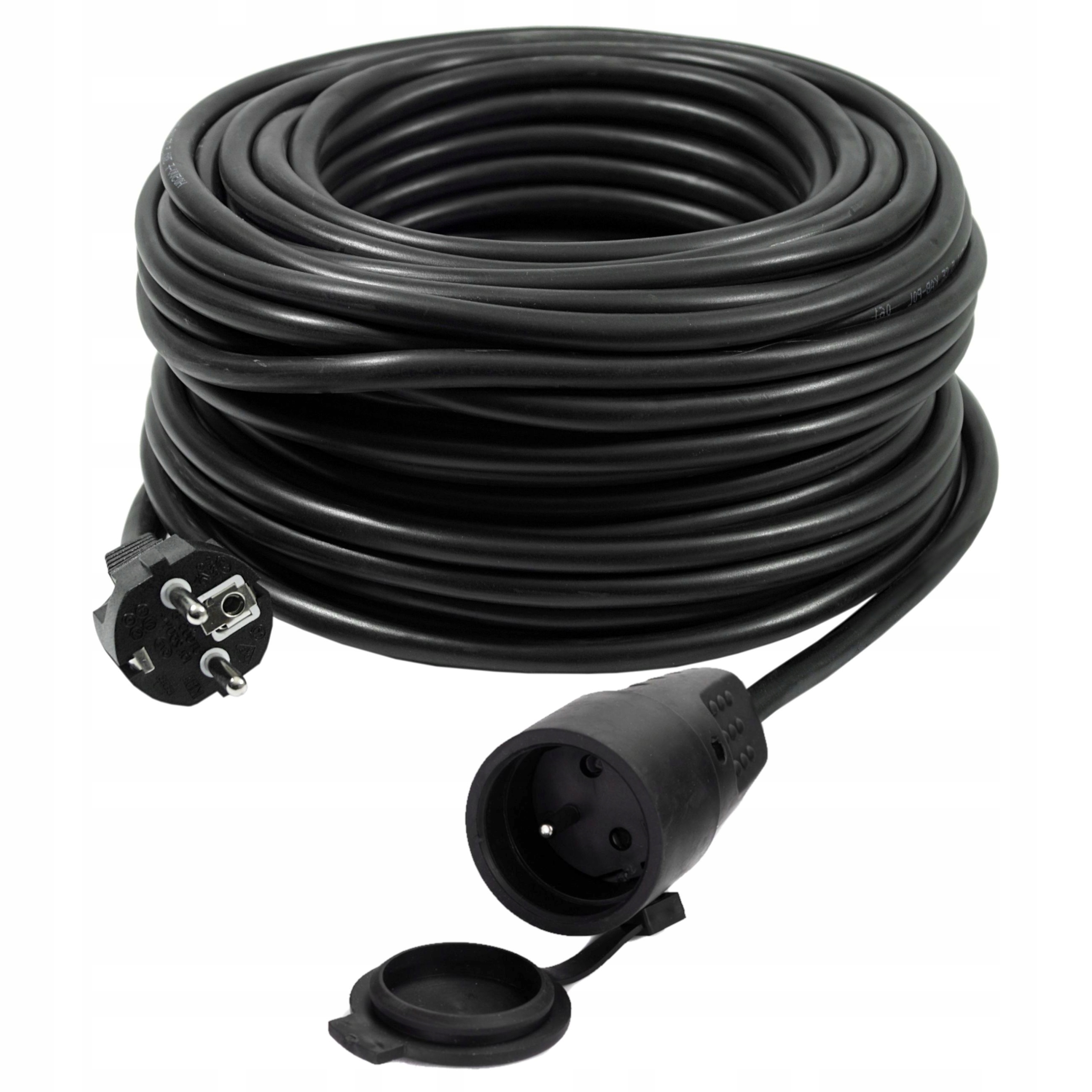 Przedłużacz Budowlany Ogrodowy Uniwersalny 5M 3X1,5 230V IP44 Gniazdo-Zdjęcie-0