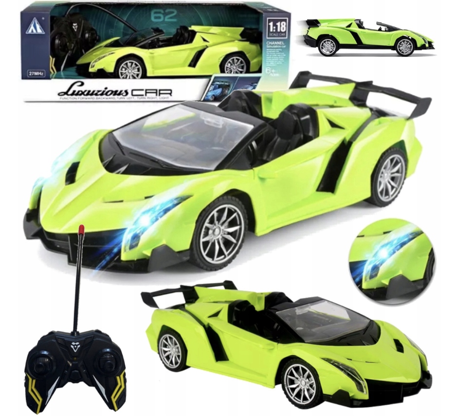 АВТОМОБИЛЬ ДИСТАНЦИОННОГО УПРАВЛЕНИЯ LAMBORGHINI AUTO ДЛЯ ДИСТАНЦИОННОГО УПРАВЛЕНИЯ ИДЕЛАННЫЙ ПОДАРОК