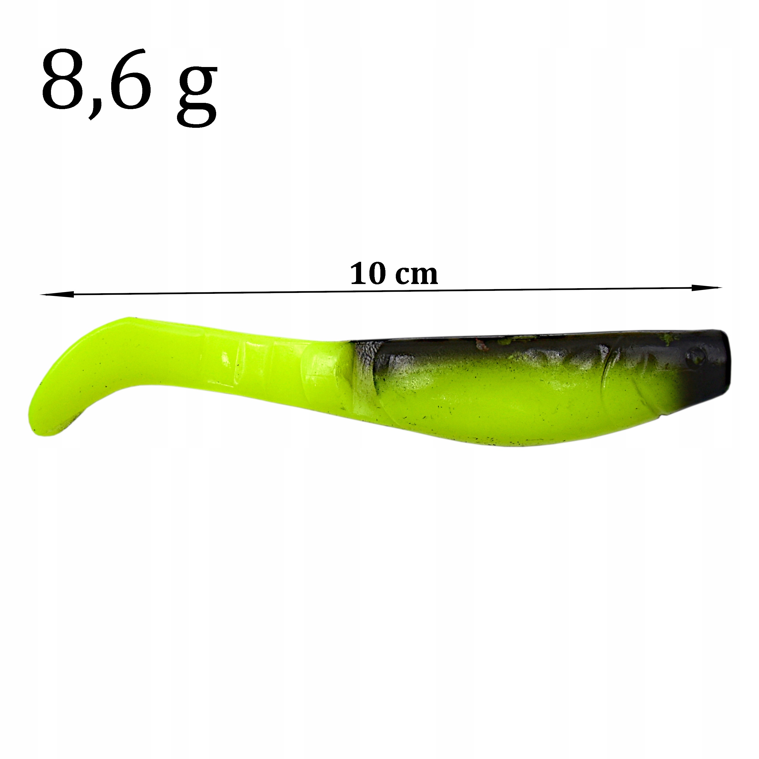 GUMA Kopyto 10 cm /8,6 g na szczupaka okonia Marka MF