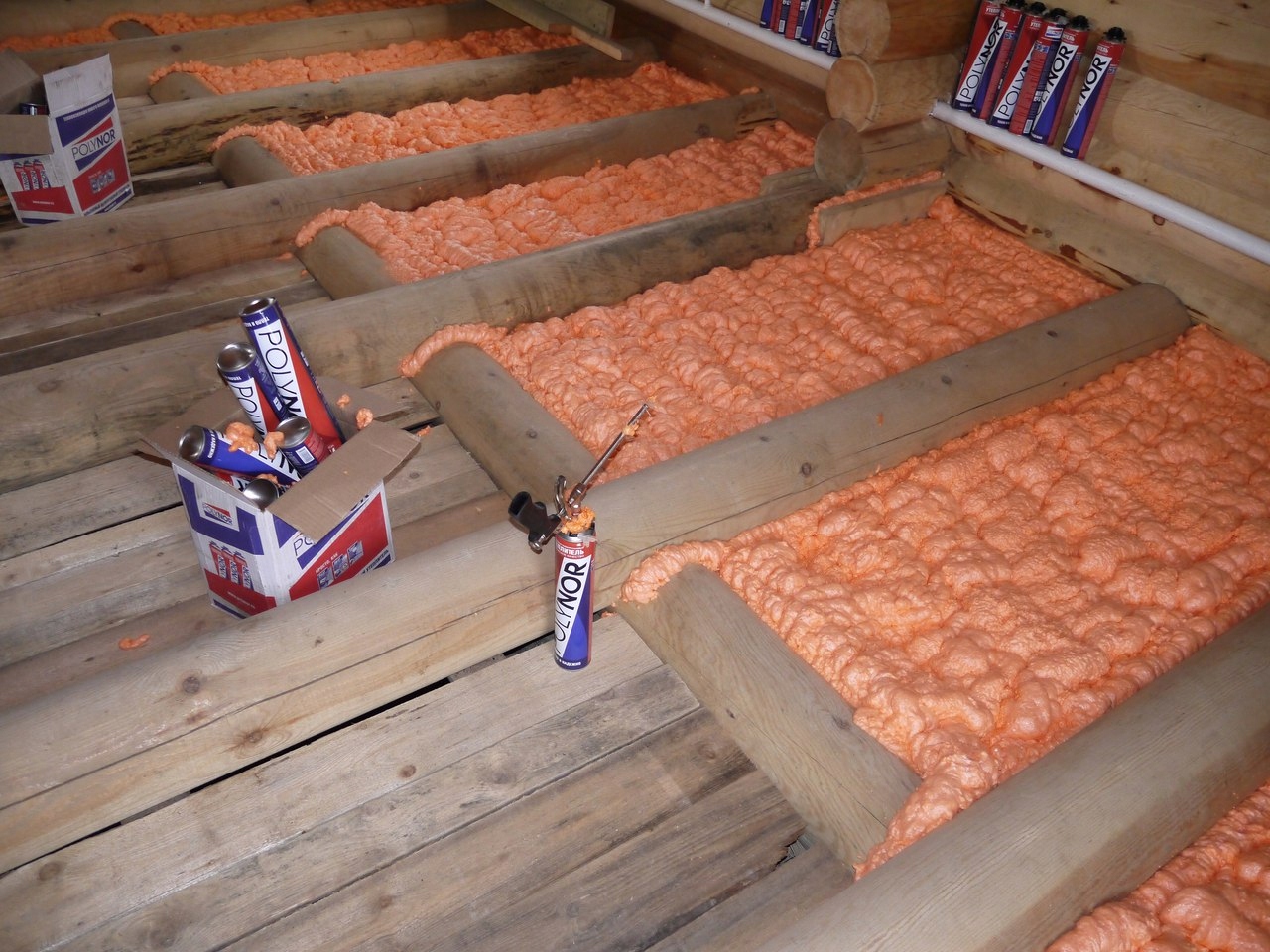 POLYNOR PIANA PUR ocieplenia pianka zestaw 16 elem Marka Polynor