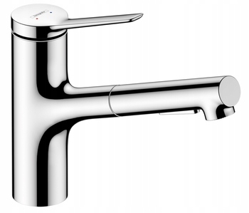 Hansgrohe Kuchynská Batéria S Výsuvným Výtokom Zesis M33, Chróm