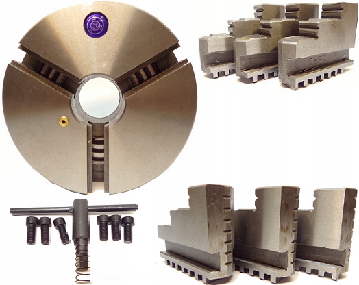 Uchwyt Tokarski 160mm Fi 160 3 Szczękowy Samocentrujący DIN6350 DK11-160