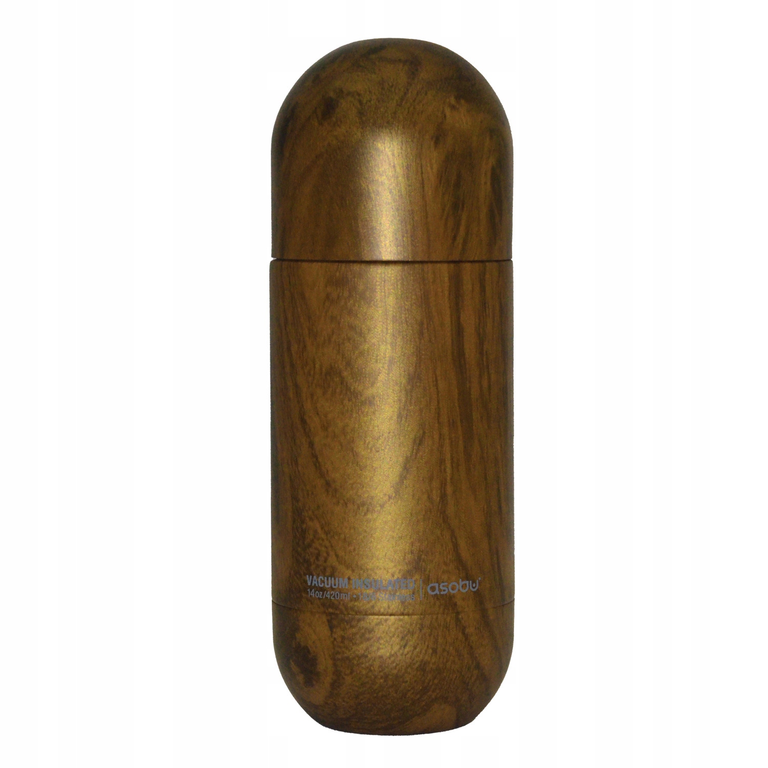 Butelka termiczna Orb Wood, 420 ml Asobu