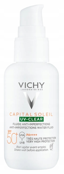 Vichy Capital Soleil Uv-clear fluid przeciw niedoskonałościom SPF50+ 40 ml