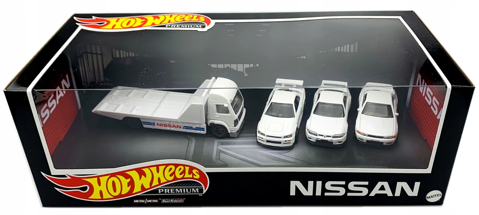 Hot Wheels Nissan Skyline Gt-r Set Zestaw Diorama 1:64 Nowy