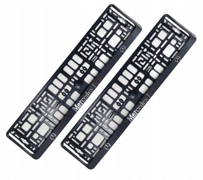 3D Ramka tablicy rejestracyjnej Mercedes