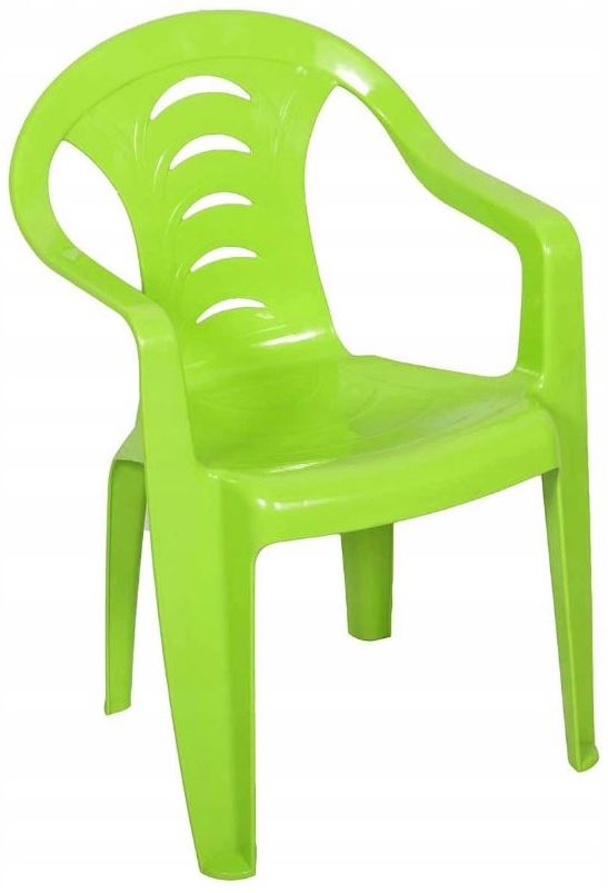 OGRODOWE DZIECIĘCY FOTELIK DLA DZIECI KRZESŁO LIMONKOWE EAN (GTIN) 015081663181