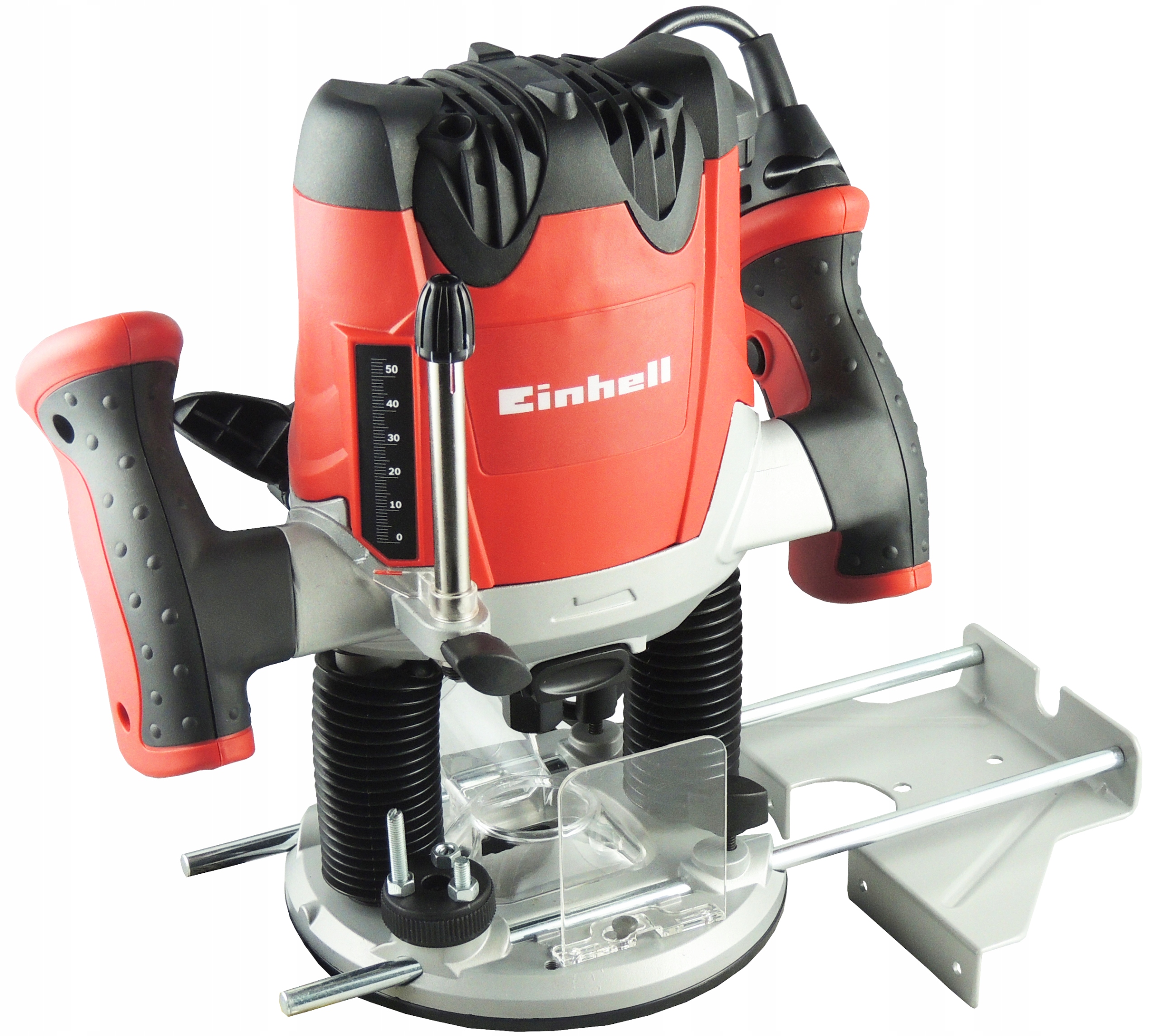 FREZARKA GÓRNOWRZECIONOWA DREWNA Z ZESTAWEM FREZÓW Skok zespołu frezowego 55 mm