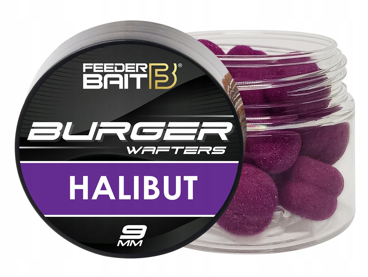 Feeder Bait Burger Wafters 9 mm Halibut Method Feeder