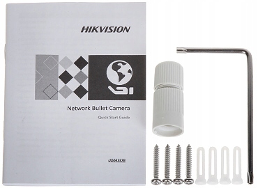 KAMERA IP DS-2CD2T47G2-L (2.8MM)(C)(BLACK) ColorVu - 4 Mpx Hikvision Obudowa tubowa (bullet)