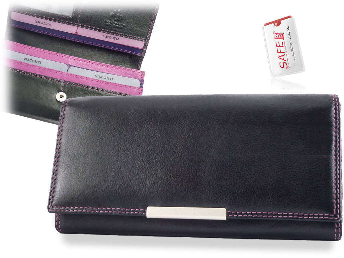 Dámská kožená peněženka Visconti Velká kožená peněženka R11