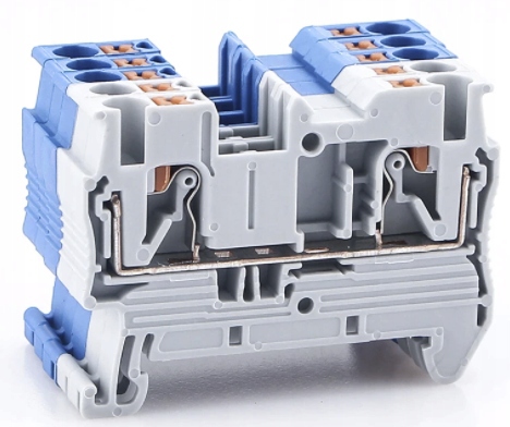 Złączka szynowa ZUG 1 piętrowa PT 2.5 na szynę DIN Stan opakowania oryginalne