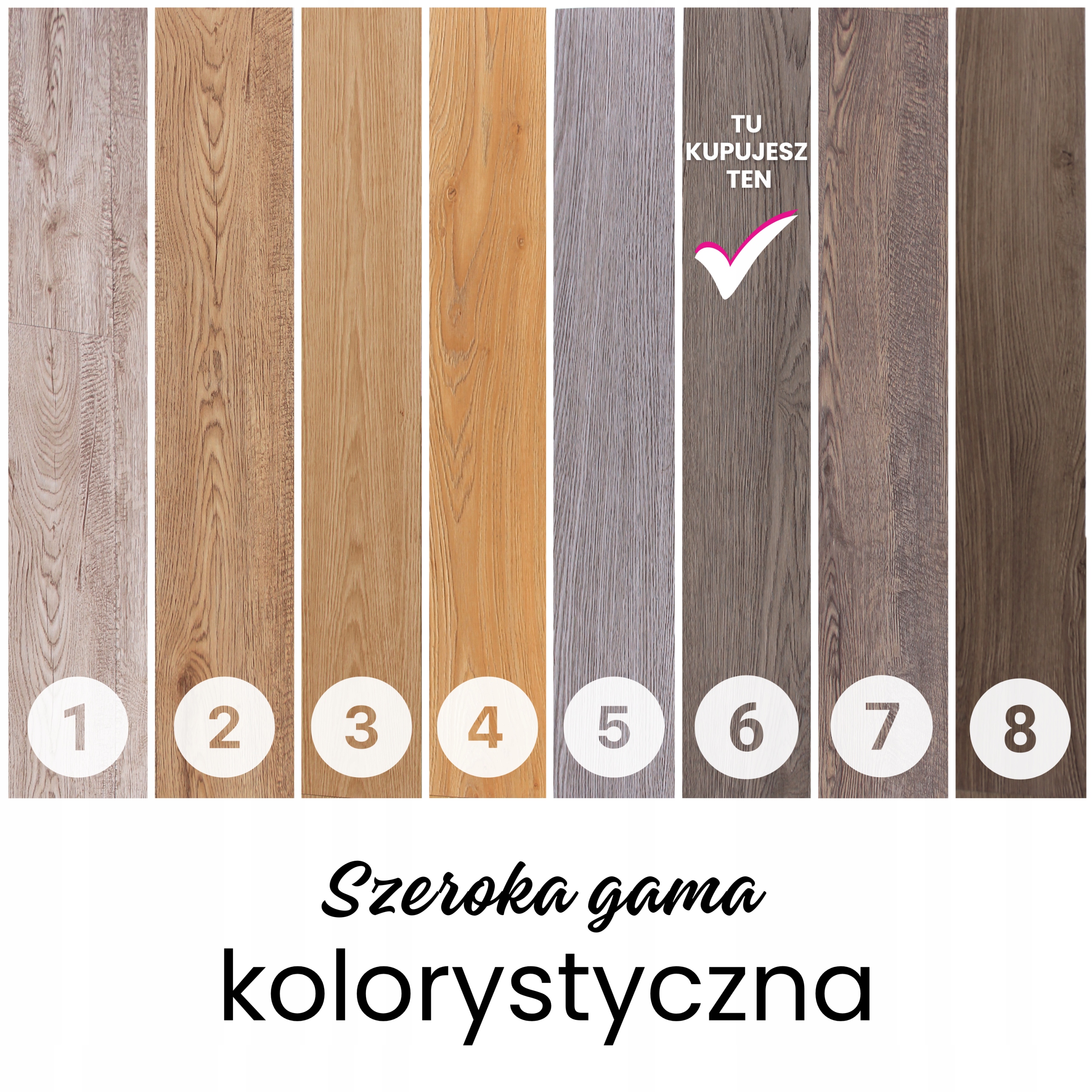Panele Winylowe SZARY Dąb 5 m² BoHome Samoprzylepne Deski Podłogowe Drew Szerokość produktu 15.24 cm