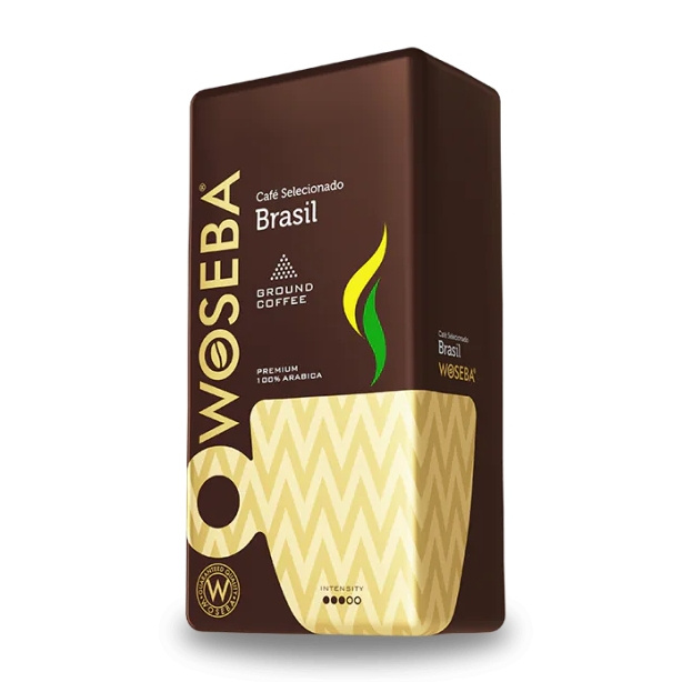 Kawa mielona Woseba Cafe Brasil 2x500g Torba