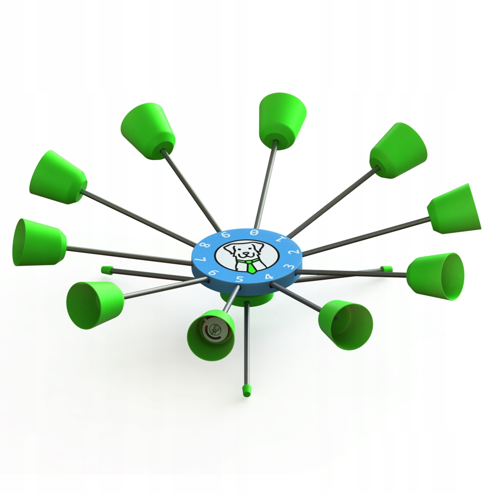 Levně Vonný kolotoč pro trénink Nosework (manuální)