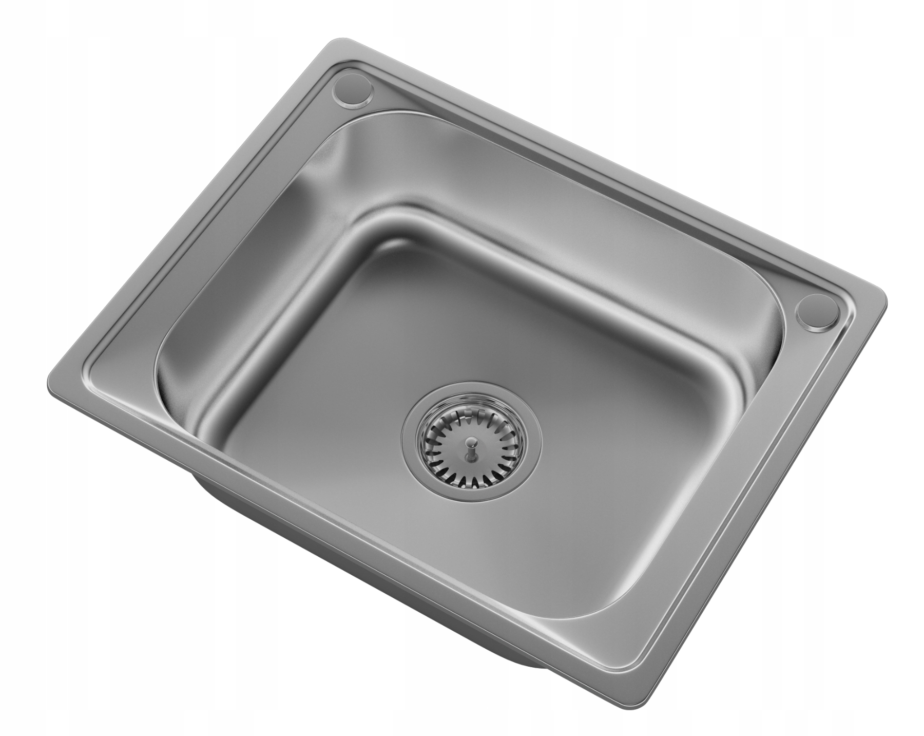 Jednokomorový Ocelový Saténový Dřez TURI50