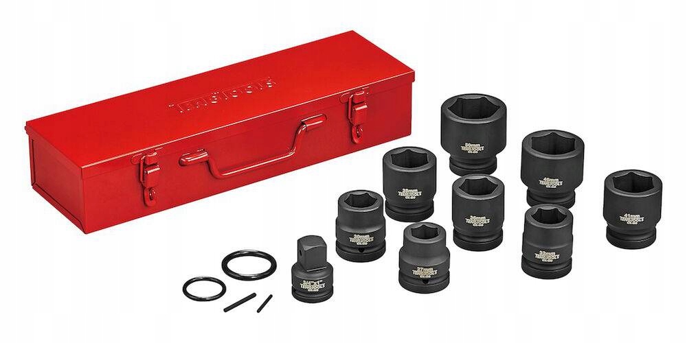 Teng Tools 9113 1" Sada nástrčiek , 13 ks , 27–50 mm