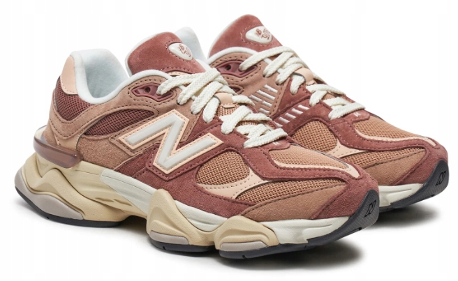Pánské Boty New Balance – kožené tenisky U9060EEH Špinavě Růžové