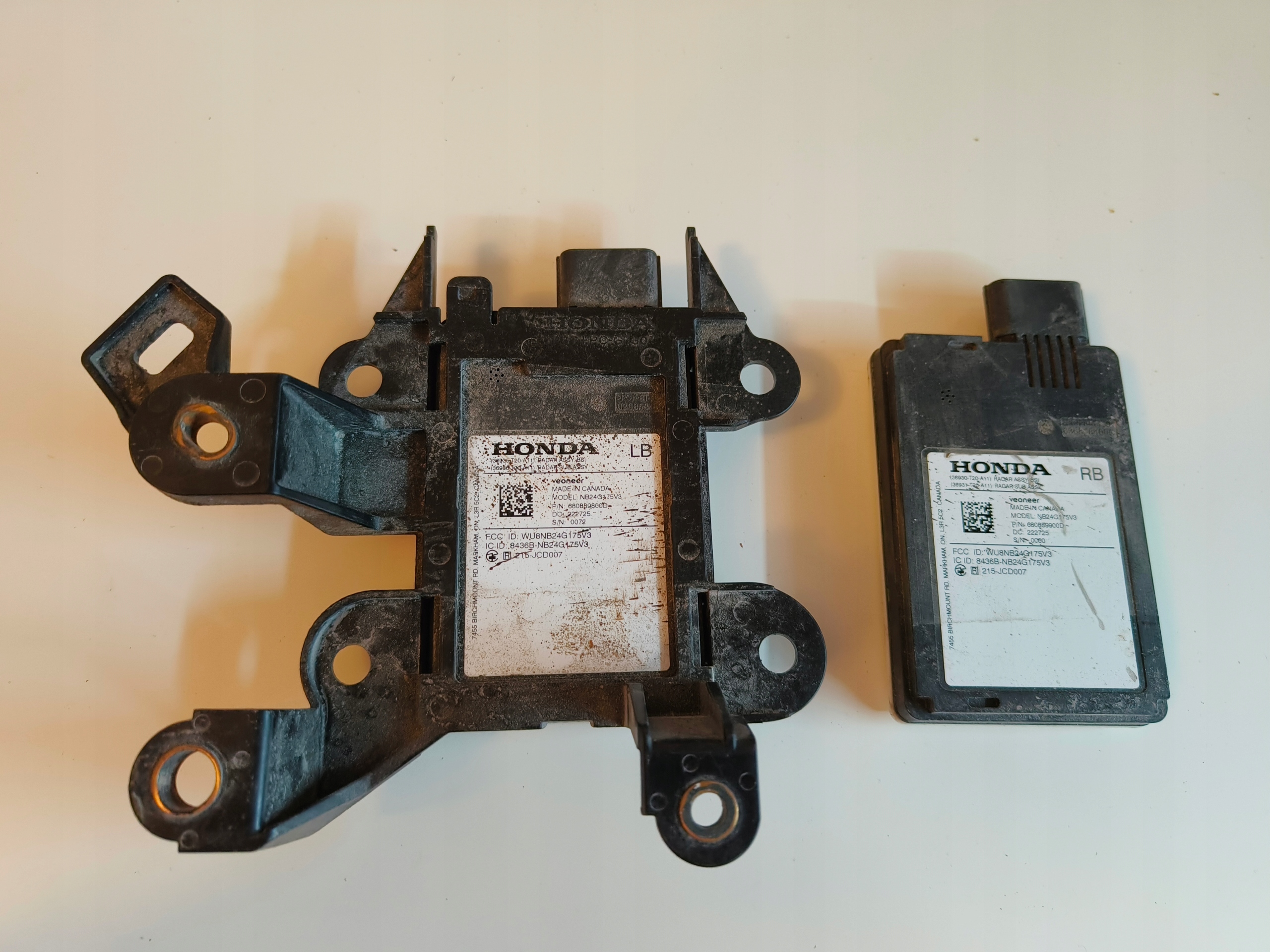 HONDA CIVIC 2022 2023 2024 RADAR SENSOR BLIS BLIND SPOT TYŁ LEWY PRAWY USA