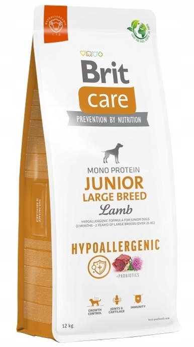 Brit Hypoallergenic Junior Large Lamb 12kg
