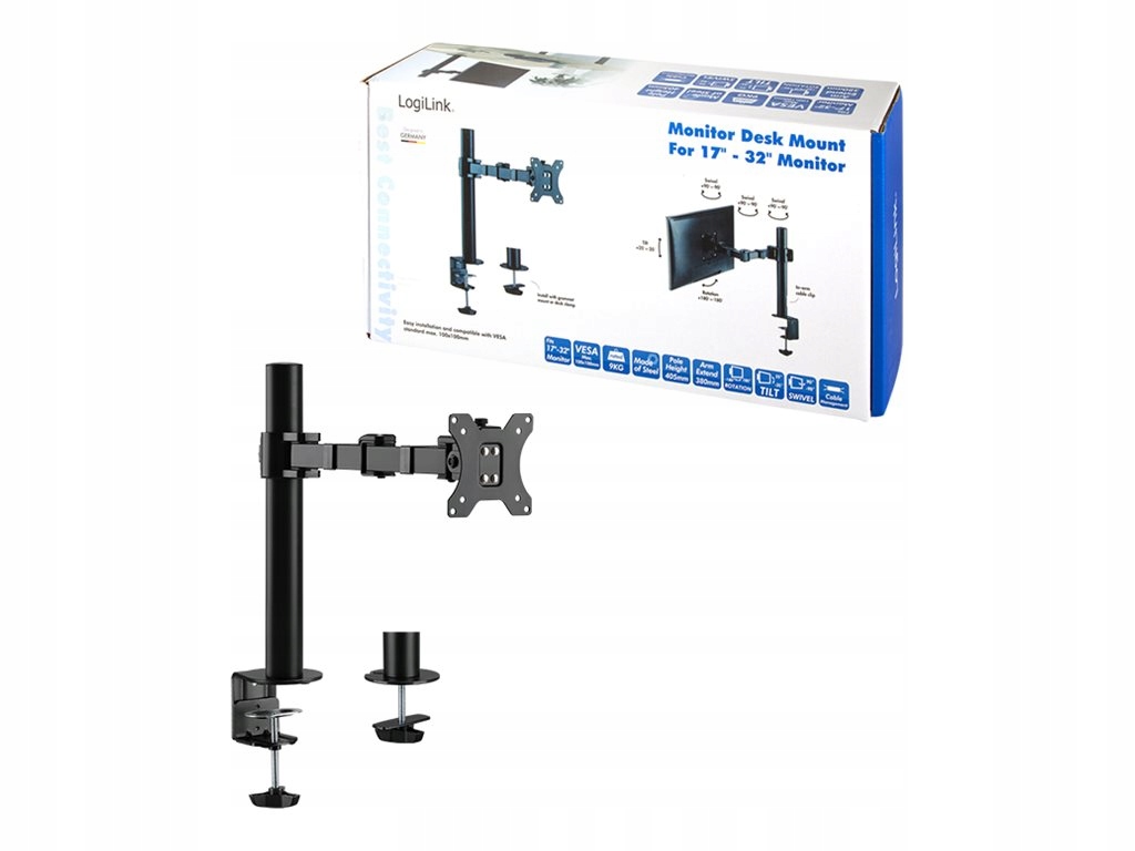 LogiLink BP0105 Uchwyt do Monitora 17-32″