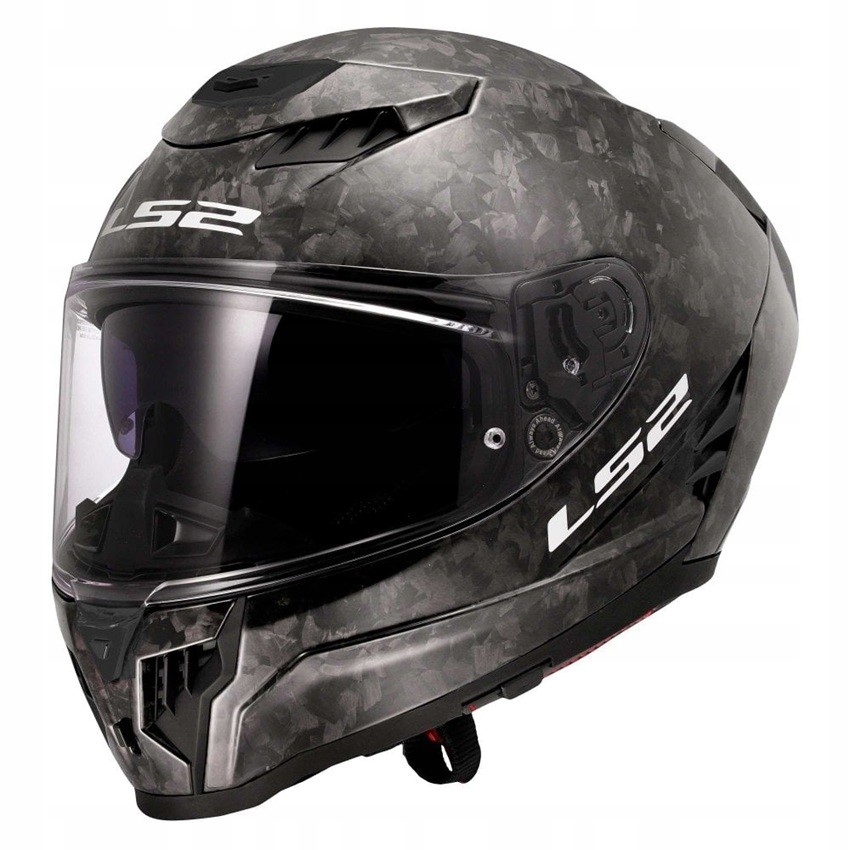 LS2 FF807 Dragon Forged Carbon športová integrálna prilba s blendou XL