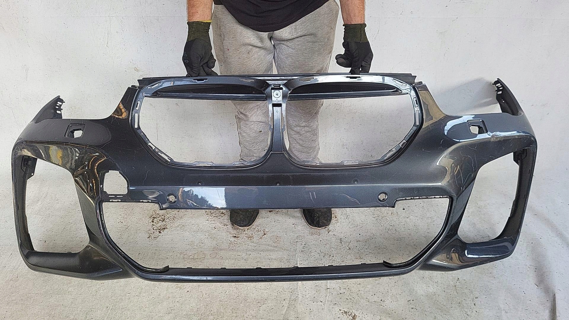 BMW X1 F48 LIFT m-packet 19- bumper front SPR PDC