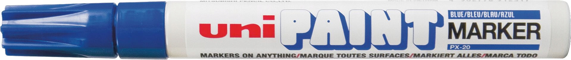 Marker olejowy Uni PAINT PX-20 - niebieski Rodzaj olejowy