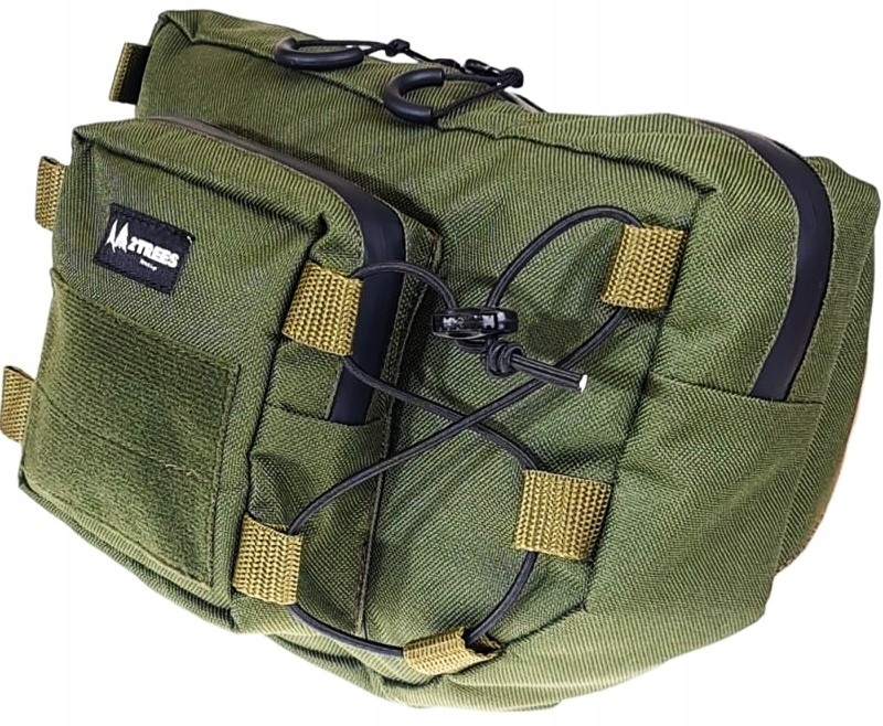 2TREES Nerka biodrowa XT1 dwukomorowa saszetka