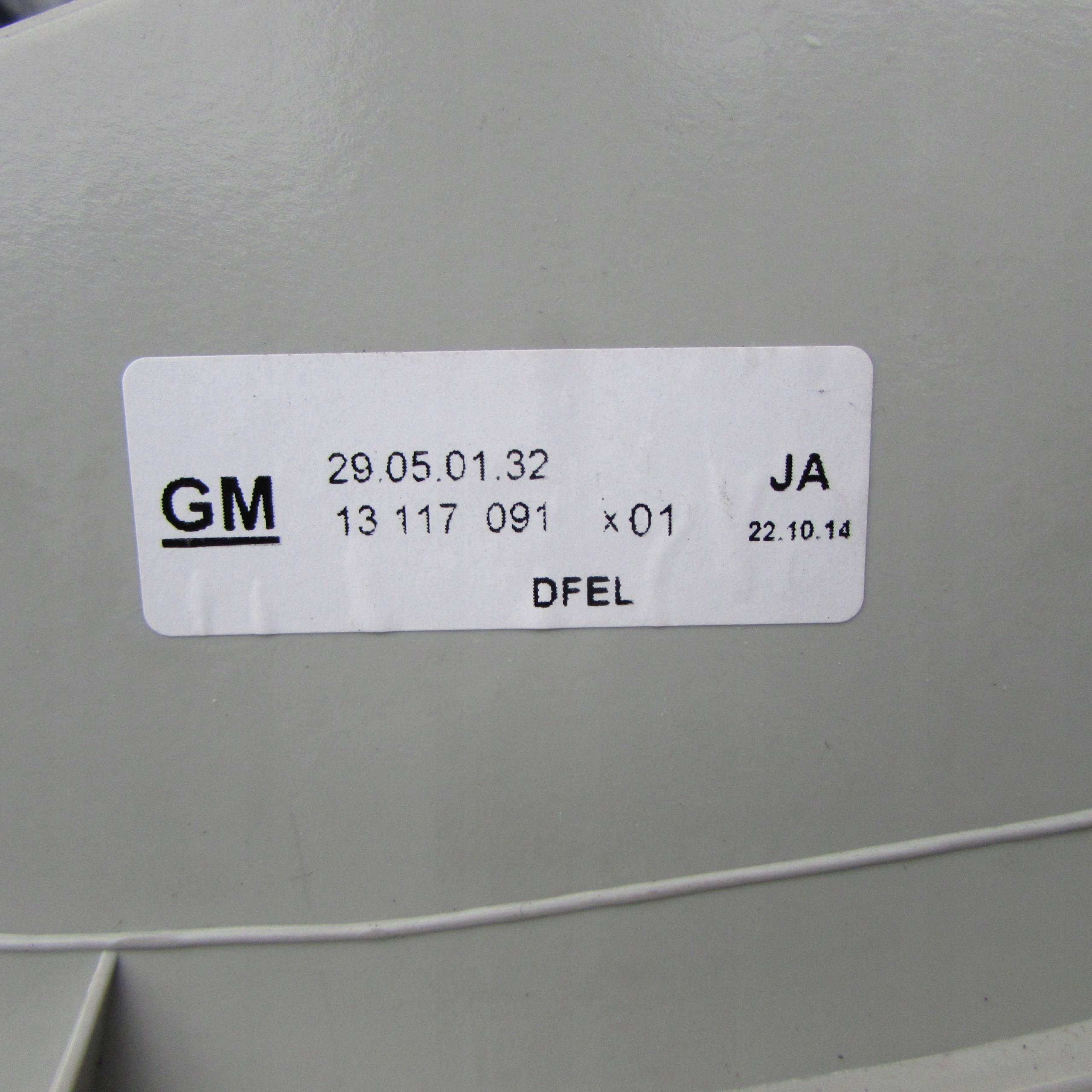 фонарь левый opel Astra G 93175668