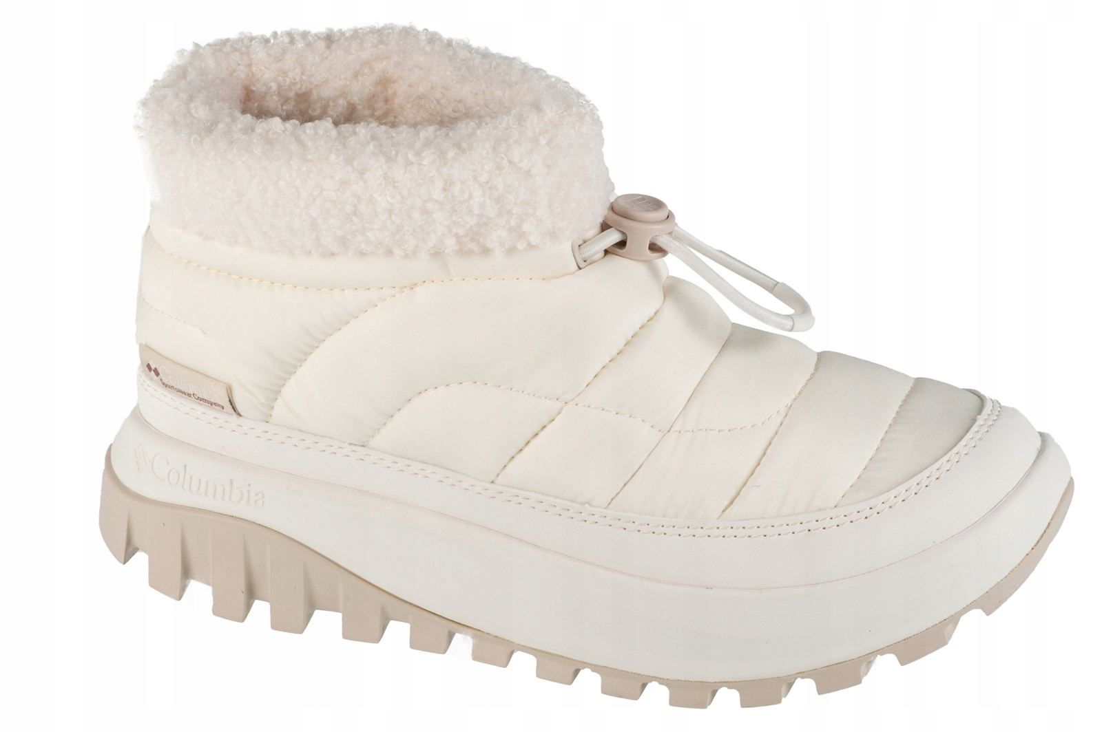 Columbia Snowtrot Shorty [37] Dámské zimní boty Nylon Bílé