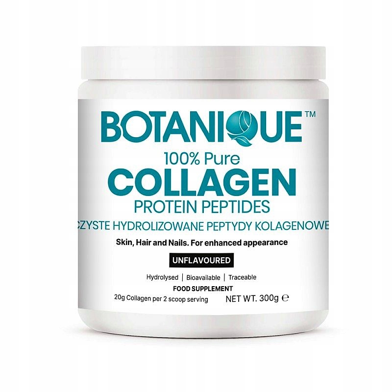 Collagen Czyste Hydrolizowane Peptydy Kolagenowe 300 g Botanique