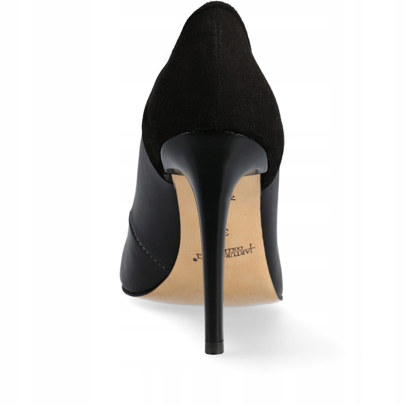 Arturo Vicci Czółenka czarne na szpilce 41 Długość wkładki 26 cm