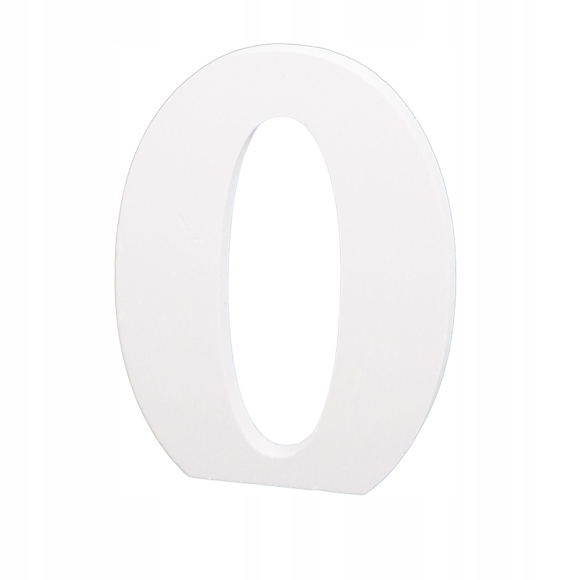 Litera "O" 3D 15 cm na ślub wesele napis LOVE