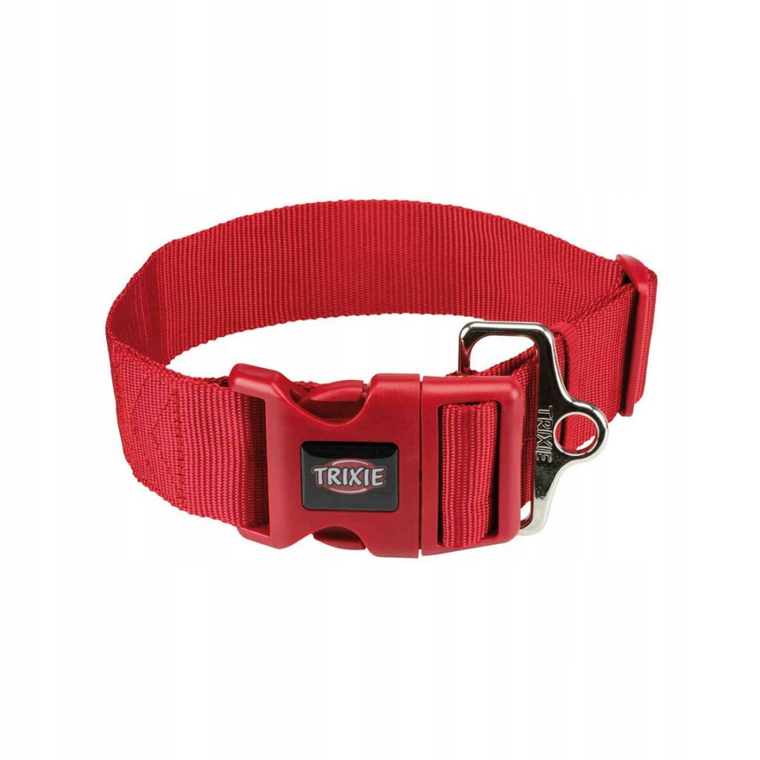 Obojek pro psa Trixie New Premium Červený M/L 40-60 cm