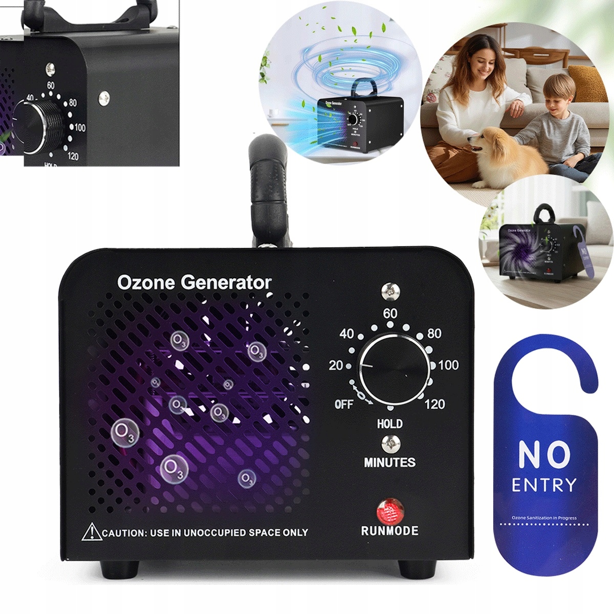 Průmyslový Generátor Ozonu 30000 Mg/h S Časovačem Pro Kanceláře Sklepních Hotelů