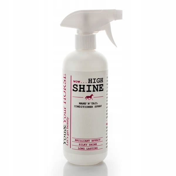 You&your Horse High Shine Efekt 3D odżywka do grzywy ogona dla koni 500ml