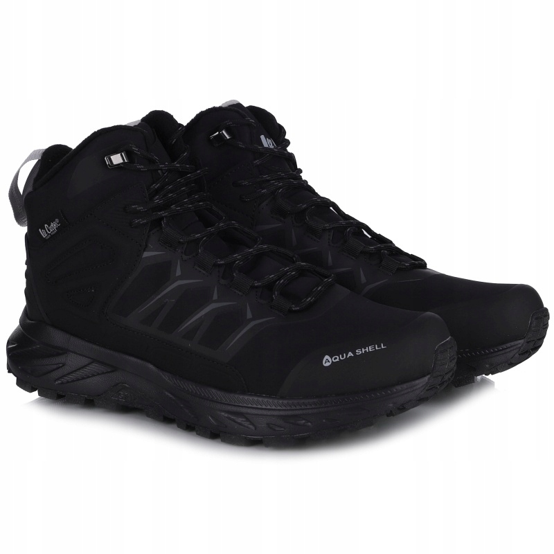 Pánské voděodolné trekové boty Lee Cooper LCJ-25-01-3719M Black Eko Vel. 44