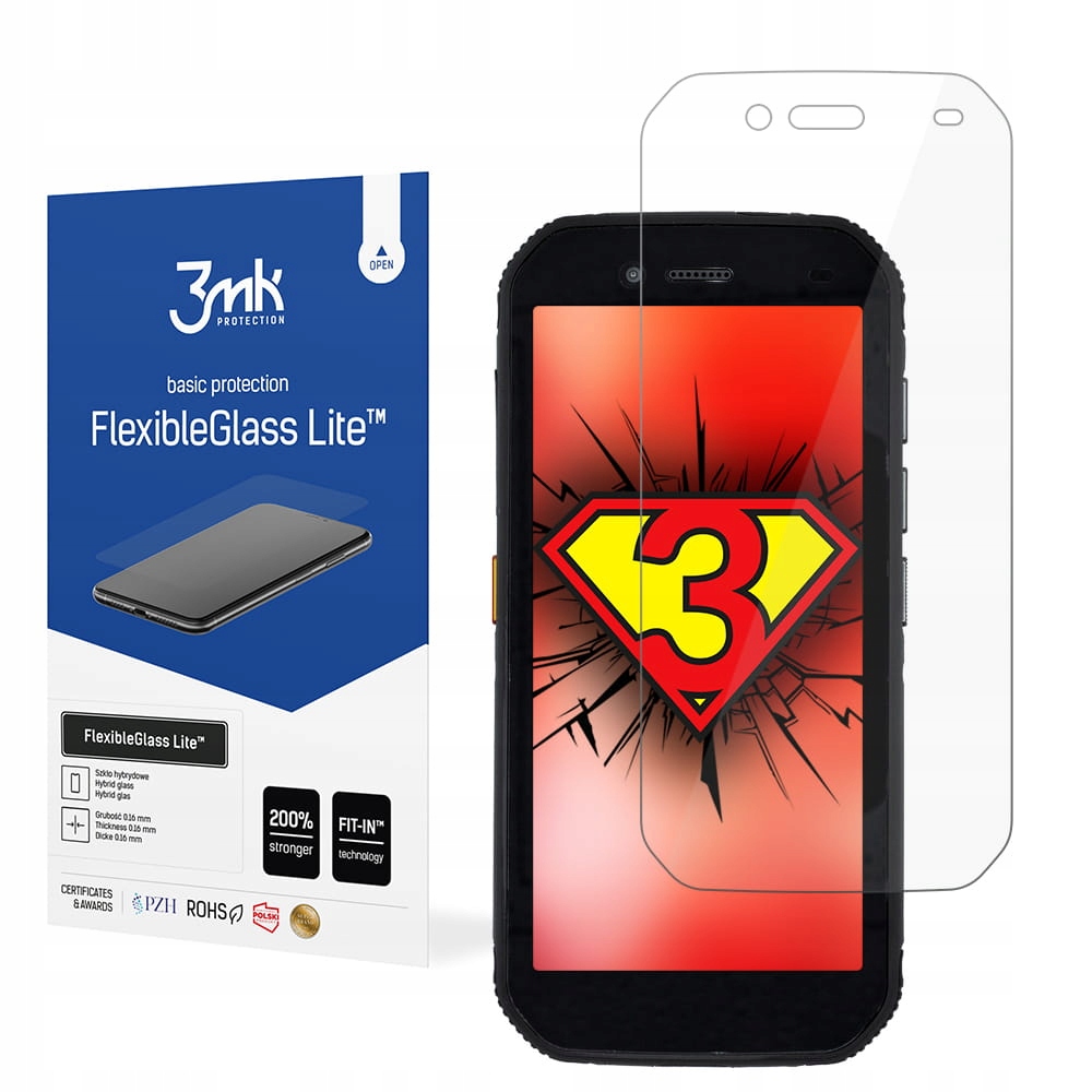 

Szkło folia do Cat S42 - 3mk FlexibleGlass Lite