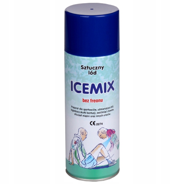 

Icemix sztuczny lód spray uśmierza ból 400 ml