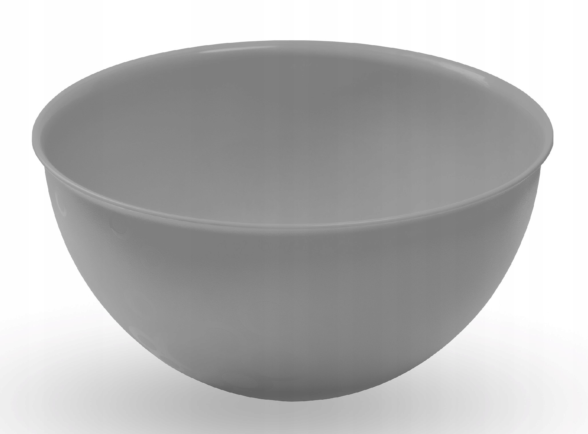 

Miska Plastikowa Kuchenna 0.75L Okrągła Szara