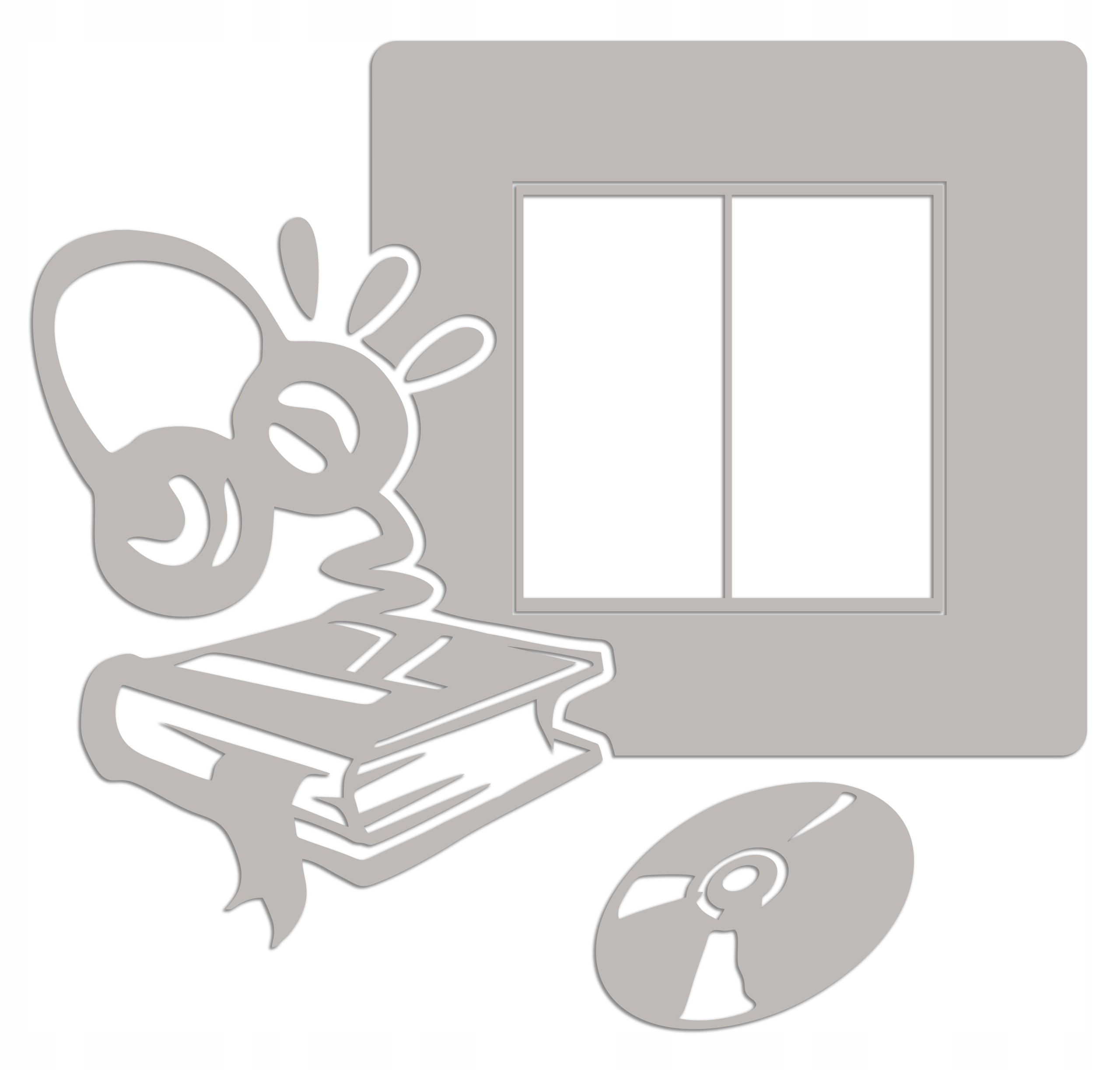 

Naklejka welurowa na ścianę dekoracja włącznika Nw