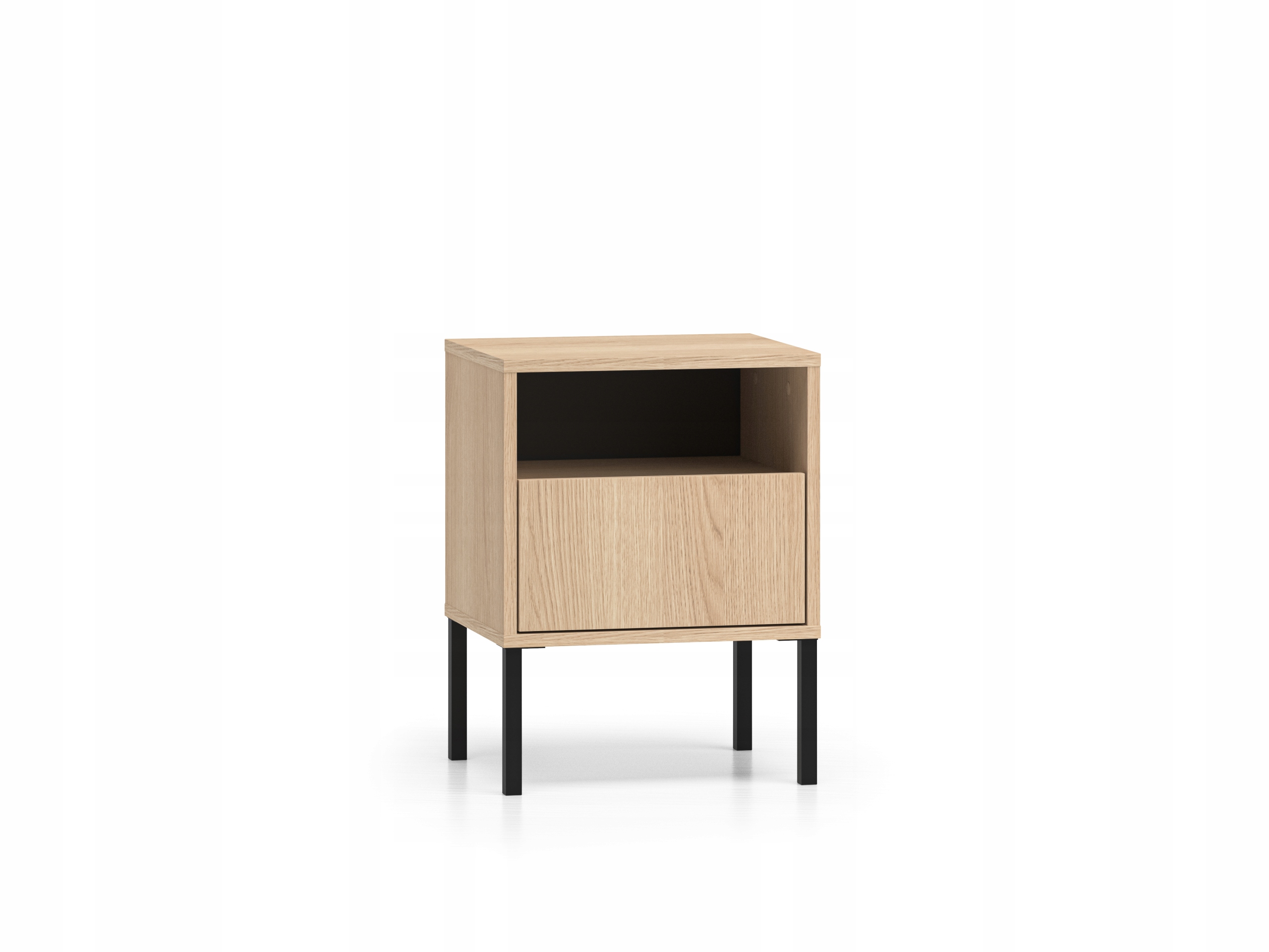 Noční stolek Barnee 05 s zásuvkou 40 cm Dub Lindberg do ložnice