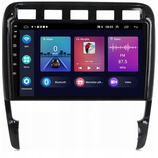 Gps A Android Navigace Porsche Cayenne 2002-2012 Carplay 4GB 64GB