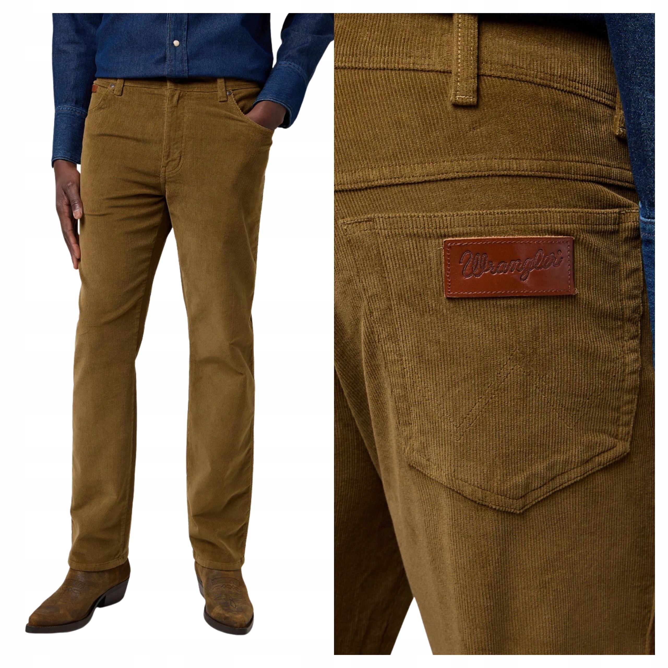 Pánské kalhoty Wrangler Texas Jeansové Regular Fit Bavlněné W33 L34