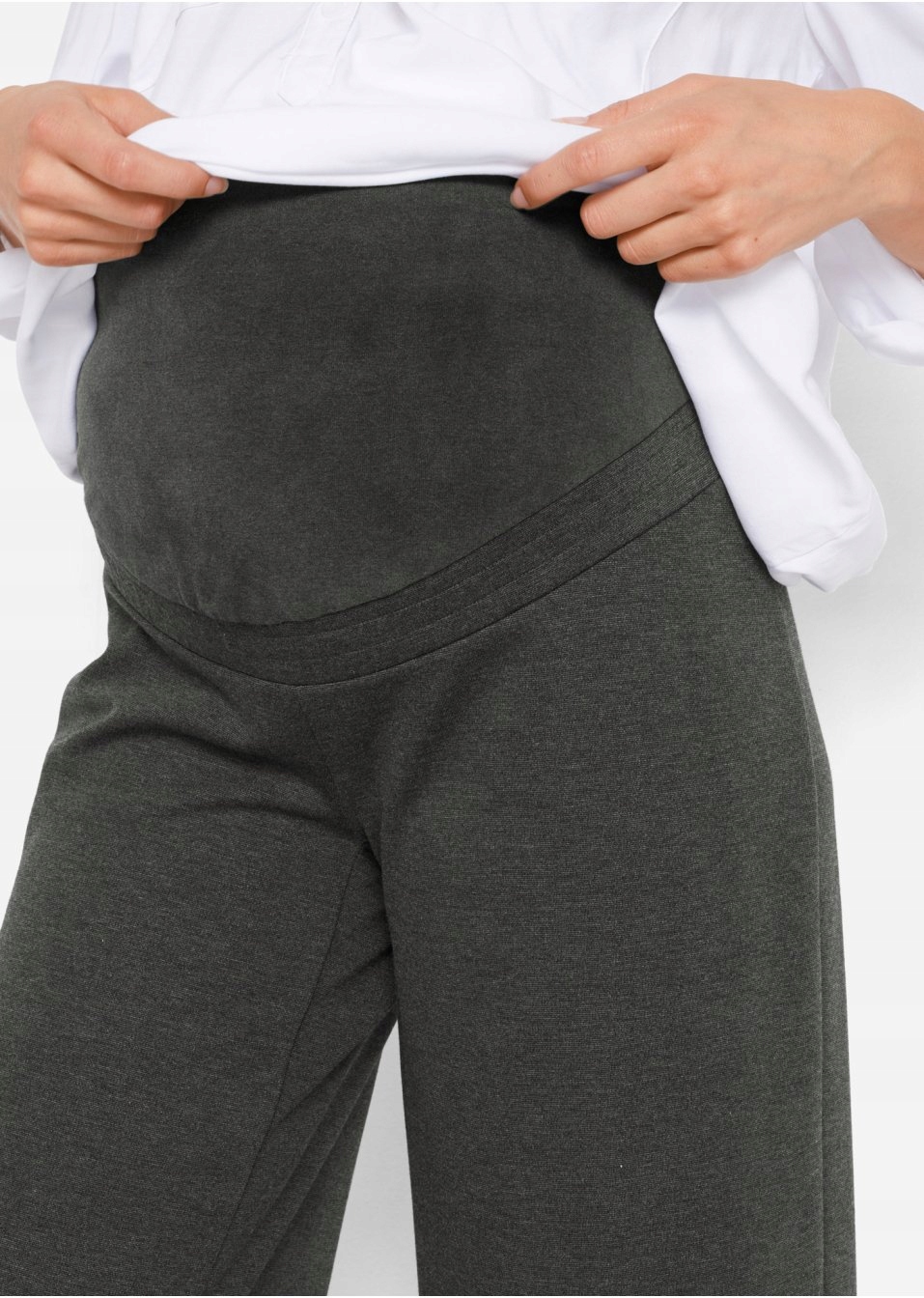 BJ132 SPODNIE CIĄŻOWE BONPRIX DRESOWE 40/42 ANTRACYTOWE Rozmiar 40