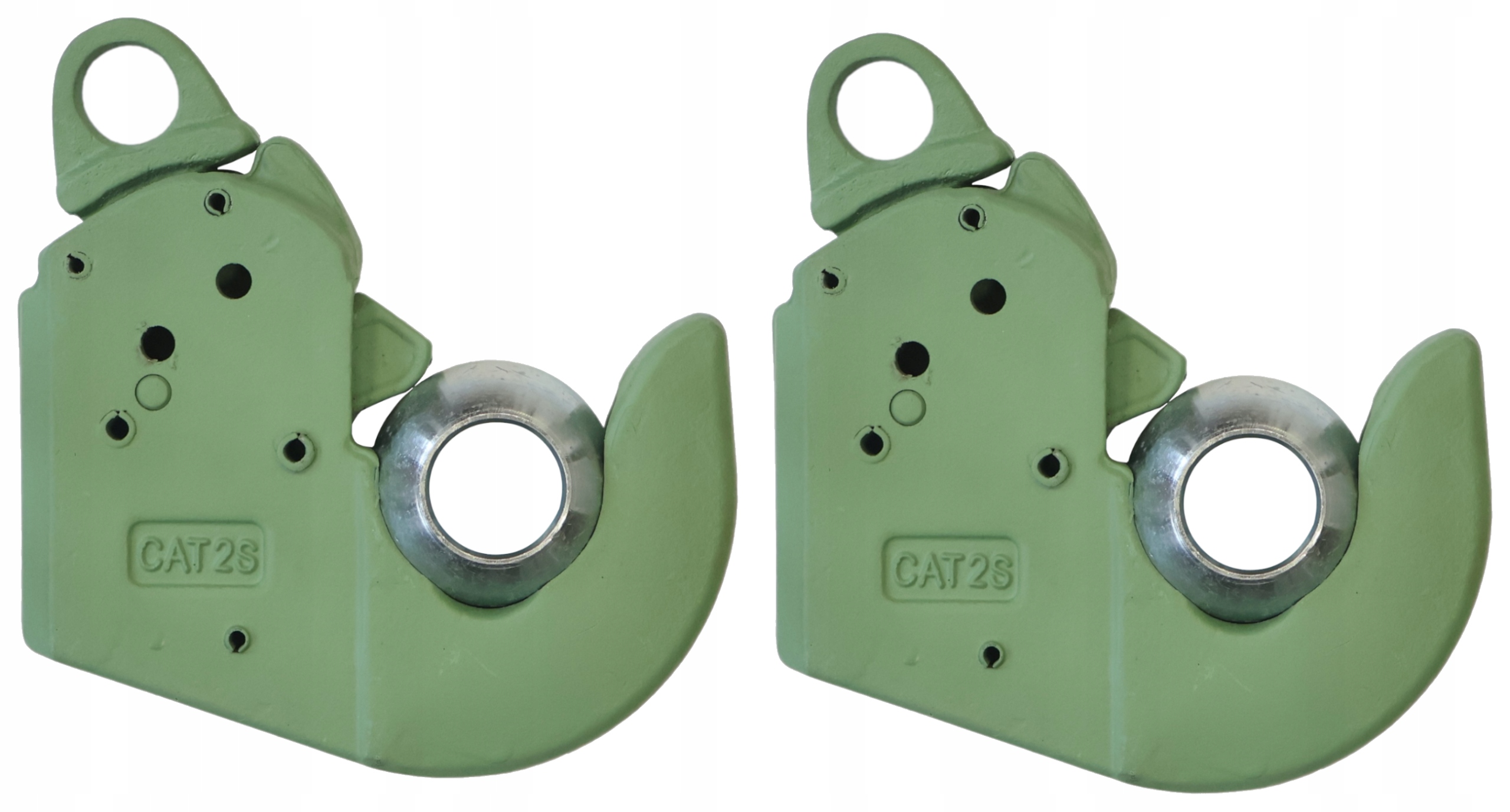 2x Hák Koncovka Pro Svařování Kat 2 S Kuličkami 56x28