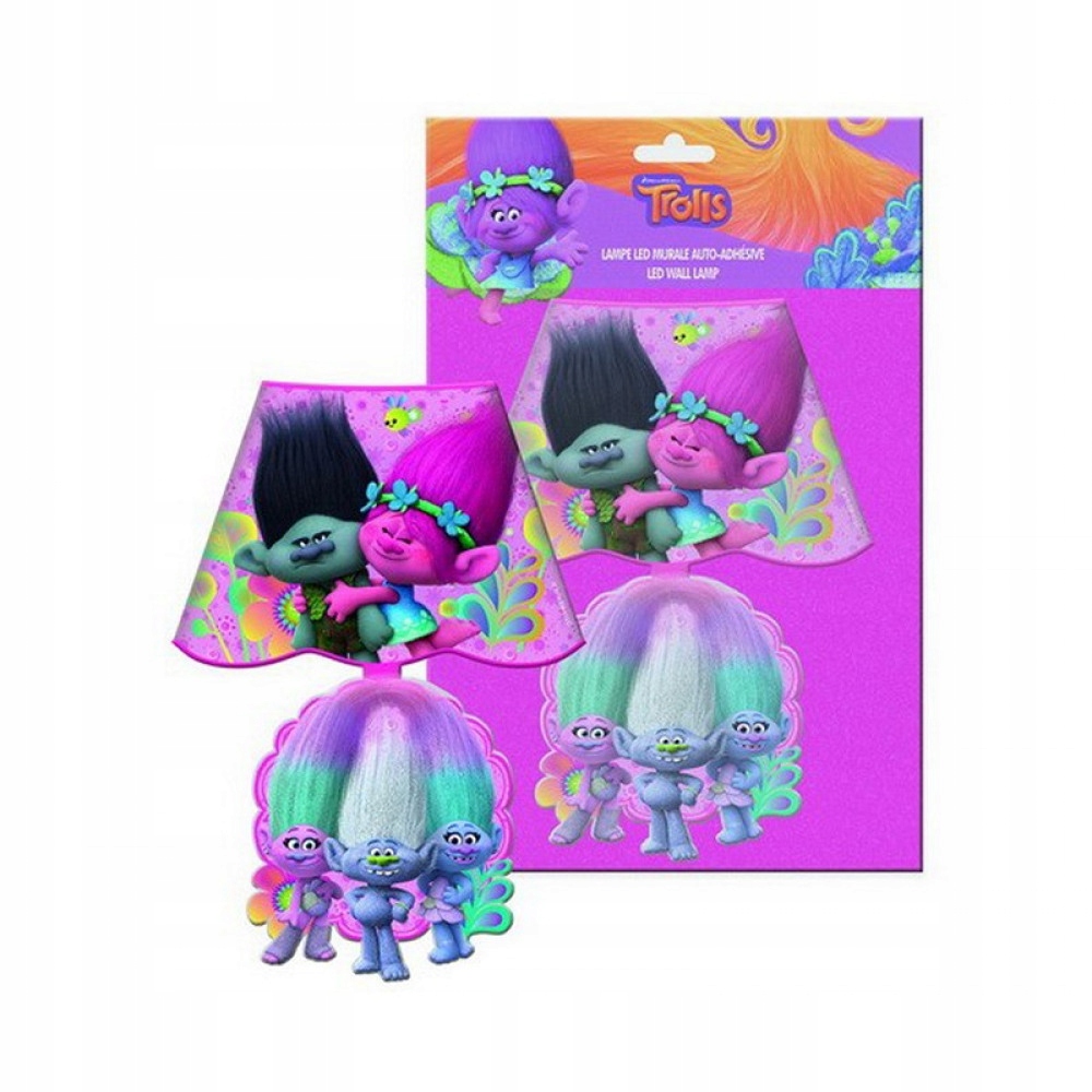 

Trolls Lampka nocna led kinkiet 24cm oświetlenie