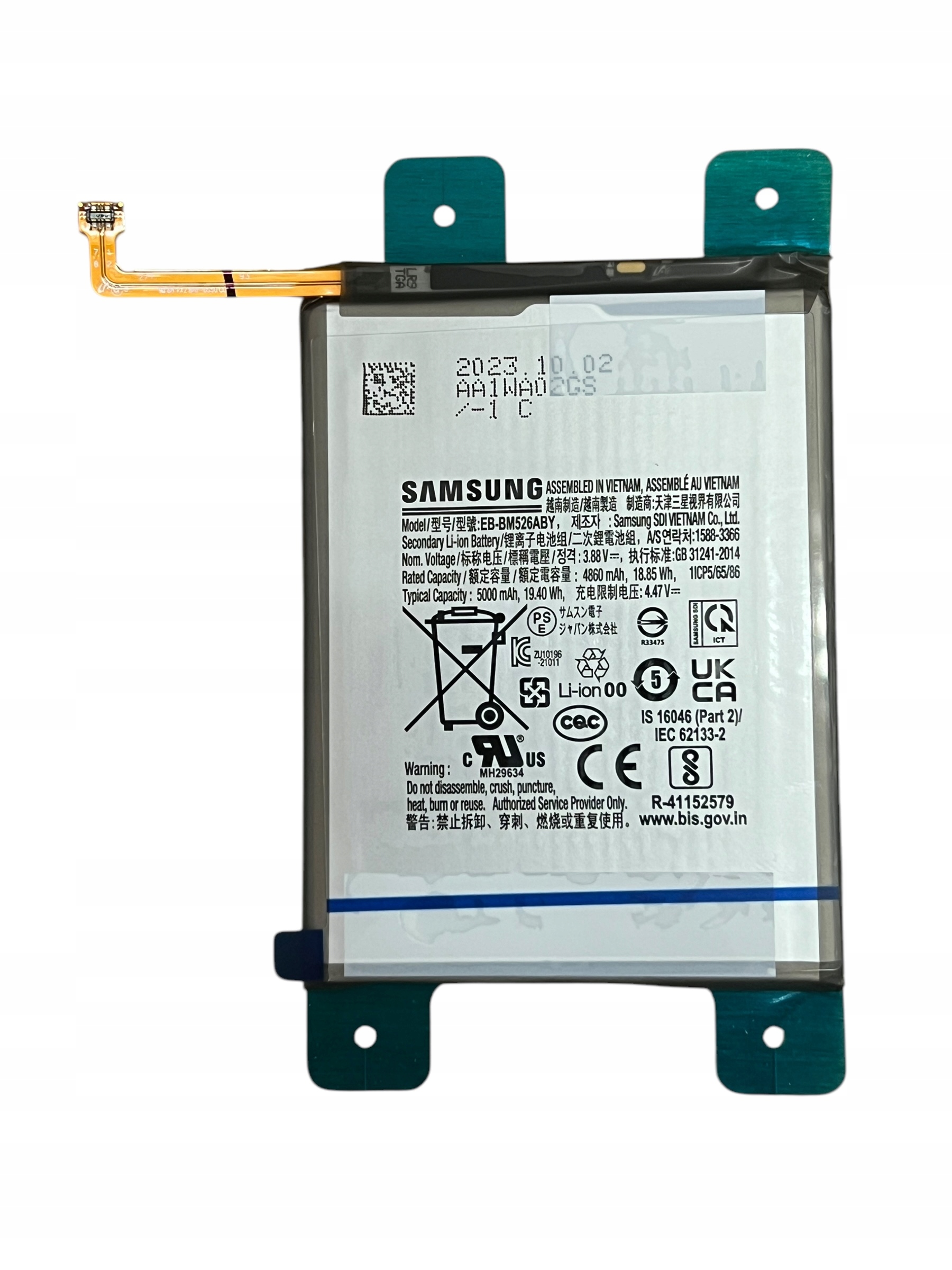 Bateria Samsung Galaxy M52 5G M526 Nowa Oryginalna Service Pack 5000mAh