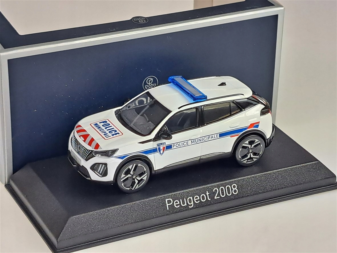 Norev Peugeot 2008 2024 Police Municipale 1:43